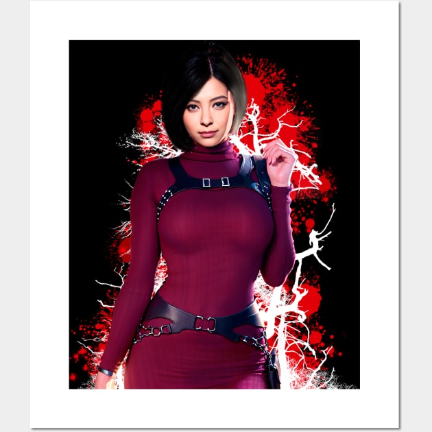 Ada Wong (RE4) Wall Art by wenderinf